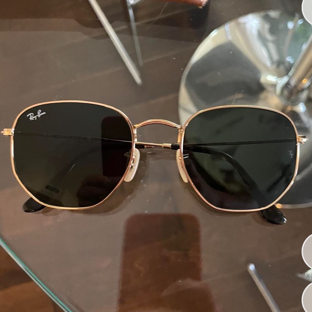 Hexagonal ray ban sunglasses